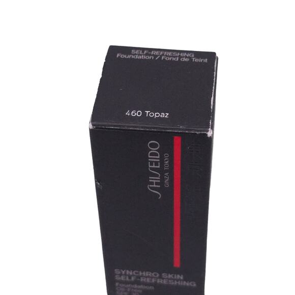Shiseido Synchro Skin Self-Refreshing Foundation SPF 30 Oil Free 460 Topaz - Picture 7 of 9